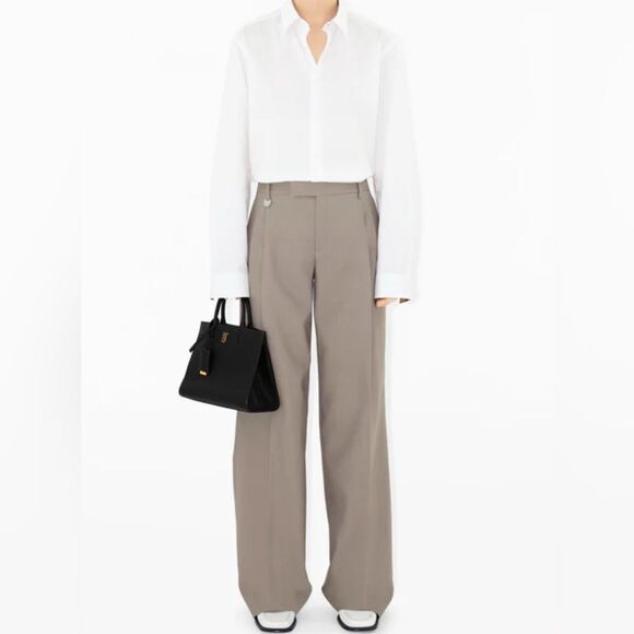 Burberry Black Mini Frances TB Plaque Tote Bag - Picture 2 of 16